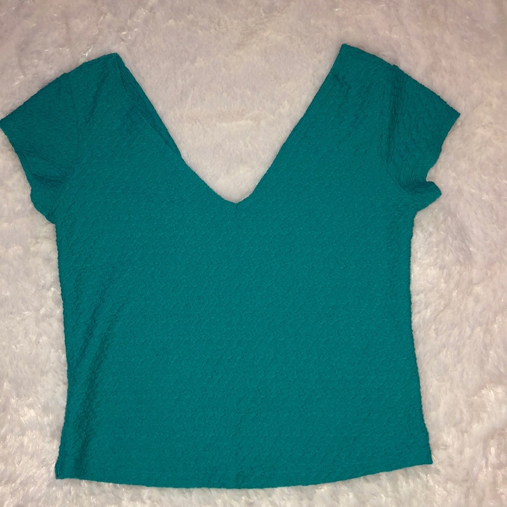V-Neck Crop Top